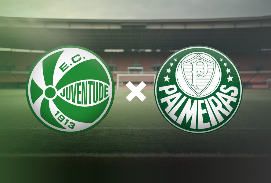 Juventude x Palmeiras: Onde assistir ao vivo ao jogo do Brasileirão