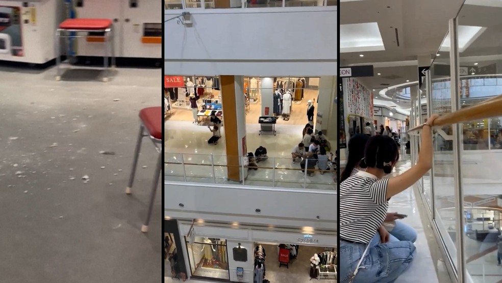 Japão foi atingido por terremoto com 7,1 de magnitude no dia 8 de agosto — Foto: Reprodução