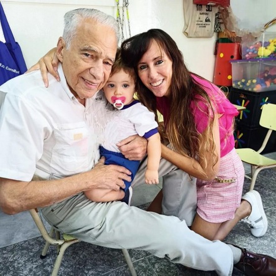 Dr. Alberto Cormillot, pai aos 83 anos