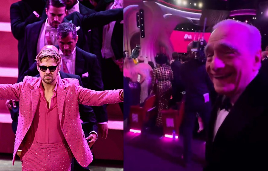 Reação de Scorsese à perfomance de Ryan Gosling no Oscar viraliza, e