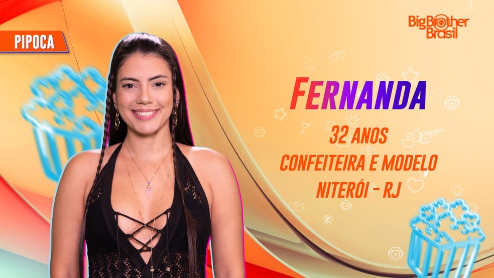 Fernanda, 32 anos, confeiteira e modelo  Foto: Divulgao/TV Globo
