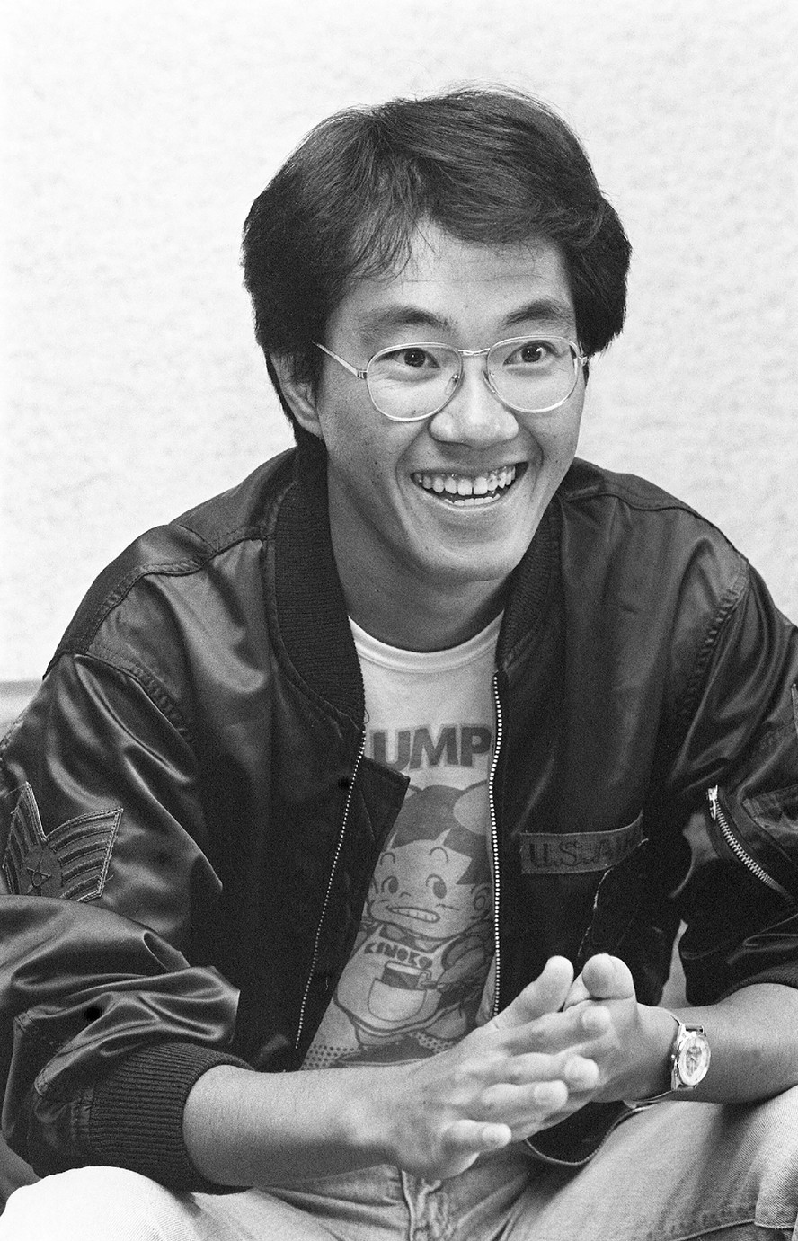 Akira Toriyama, num registro de maio de 1982 - Foto: Reprodução 