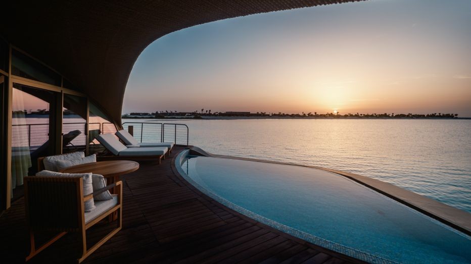 Nujuma, Ritz-Carlton Reserve, na Arábia Saudita — Foto: Reprodução / The Ritz-Carlton
