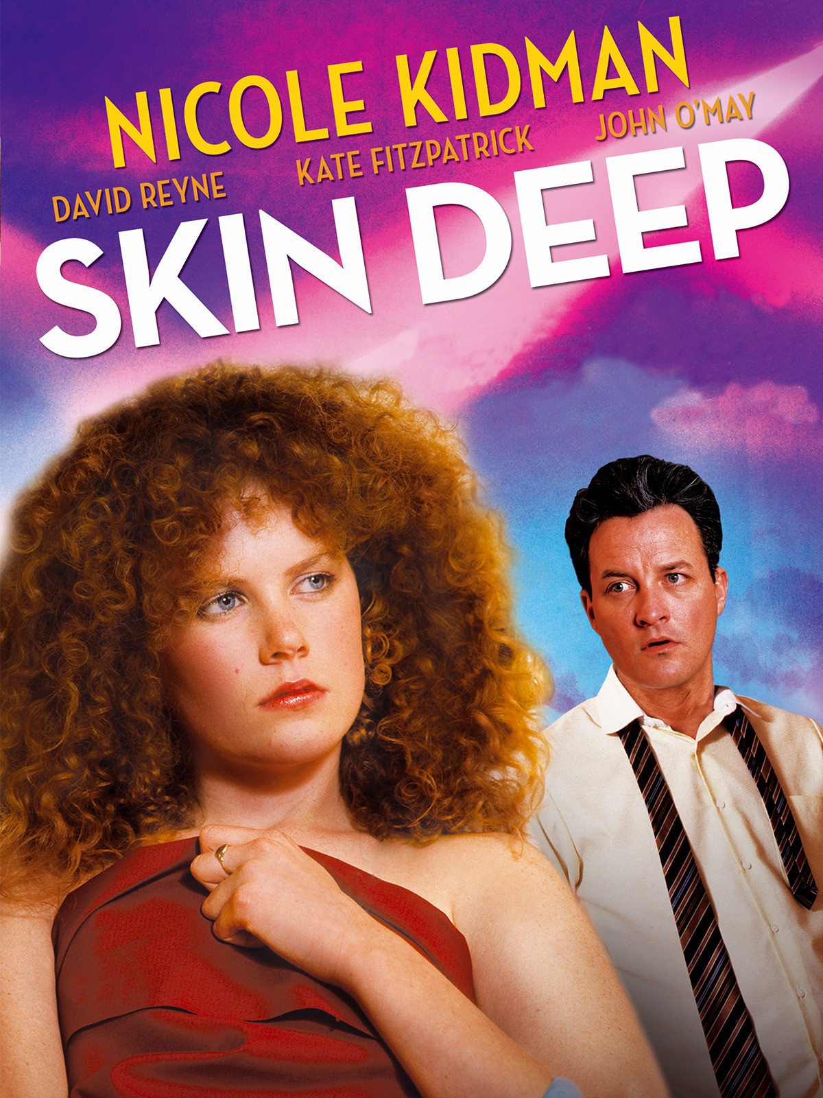 Nicole Kidman em "Skin Deep", um filme de televisão australiano de 1984 — Foto: Reprodução/X