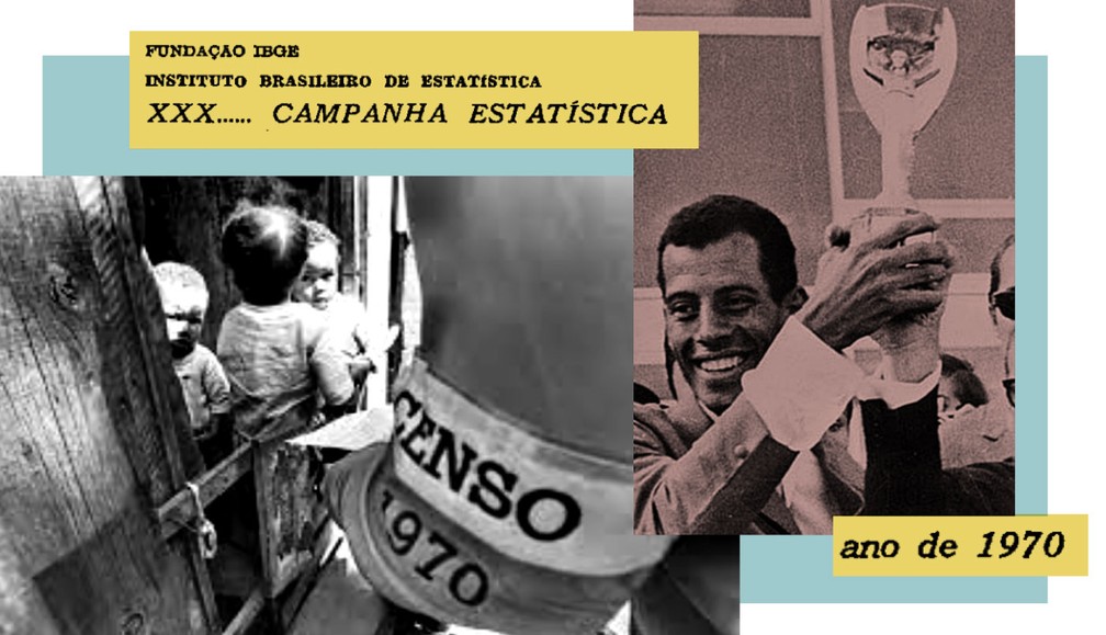Censo de 1970 — Foto: Arte GLOBO