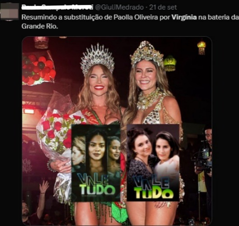 Comparação: remake e original — Foto: Reprodução