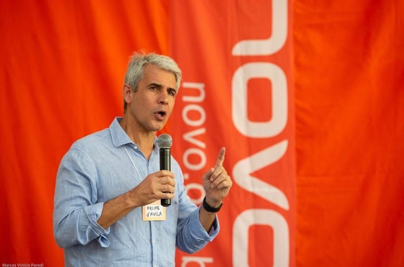 O partido Novo oficializou o nome do cientista político Luiz Felipe D'Avila como pré-candidato do partido à Presidência.Reprodução / Instagram