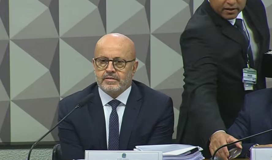 Antônio Carlos Camilo Antunes, conhecido como 'Careca do INSS', em depoimento na CPI