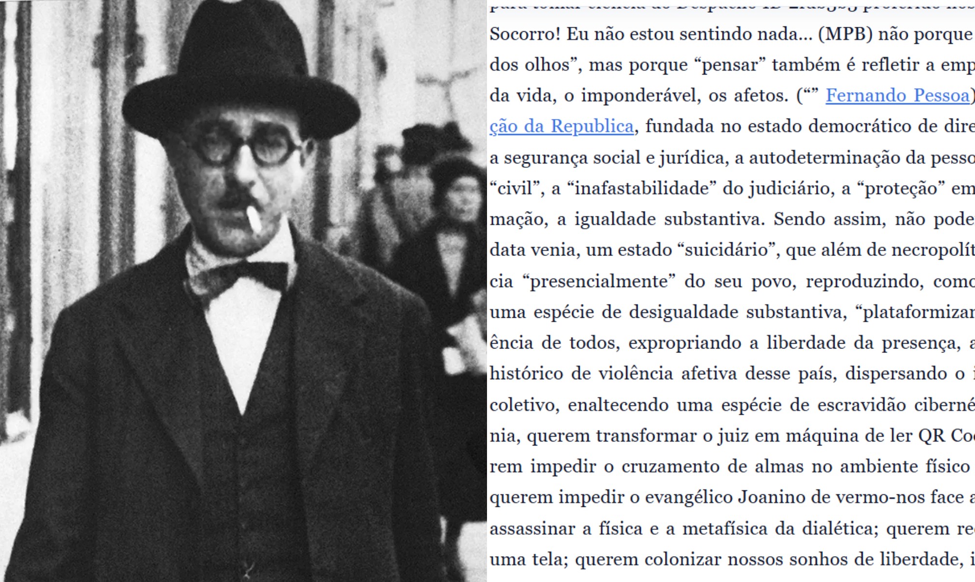 'Querem colonizar nossos sonhos': juiz recorre a músicas, li