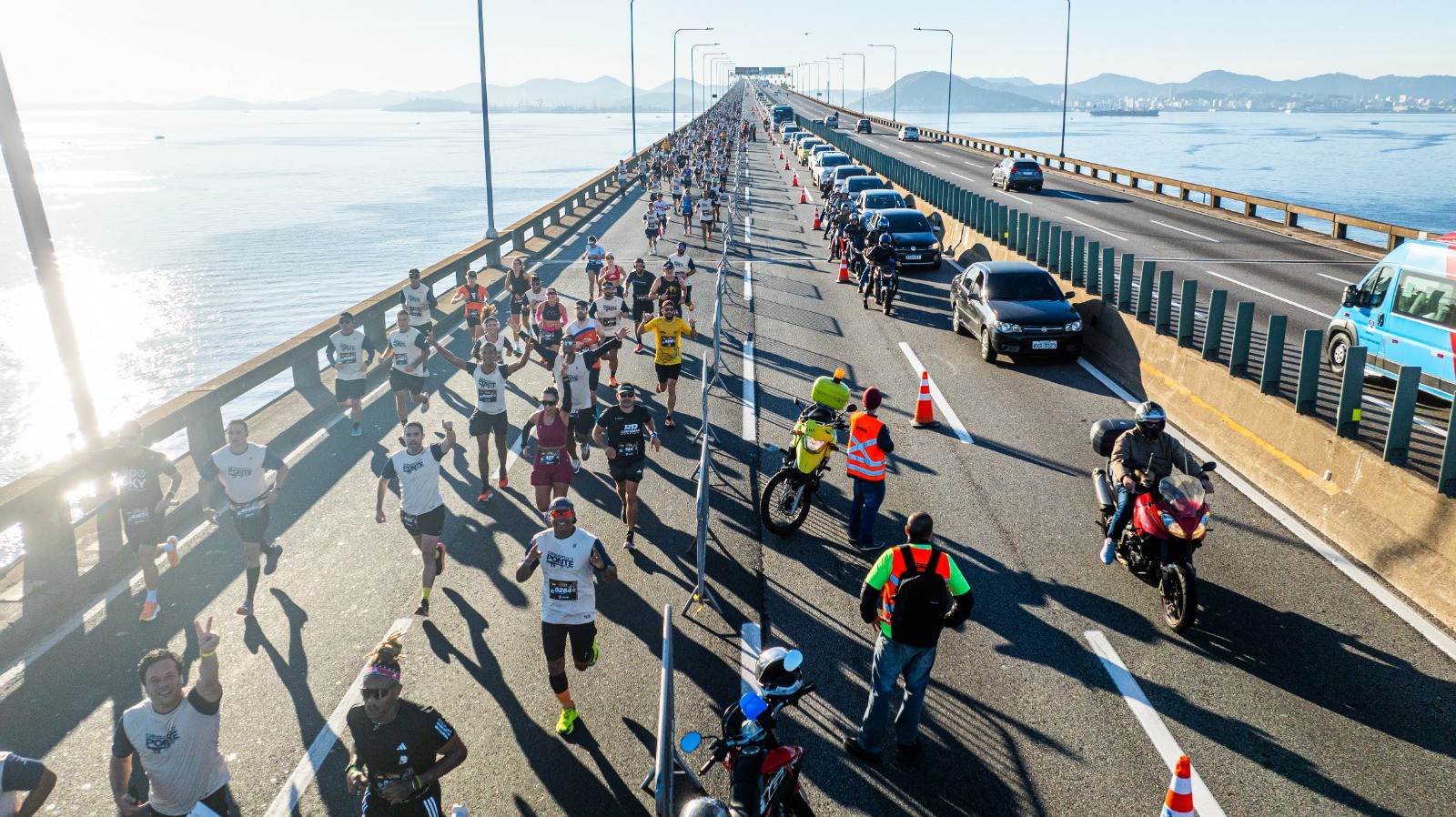 Ponte Rio-Niterói: Trânsito impactado por meia maratona em agosto