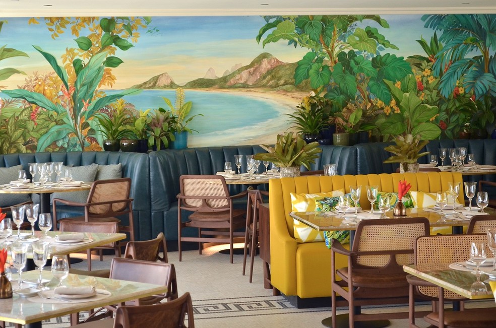 O restauranter Pérgula, no Copacabana Palace — Foto: Divulgação