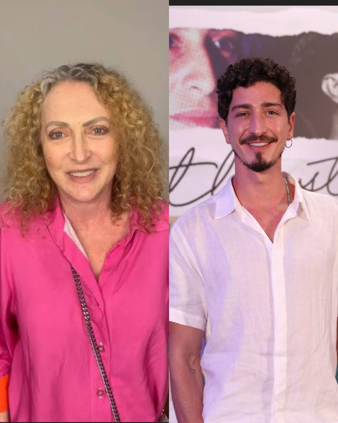 Débora Olivieri e Johnny Massaro serão mãe em filho em curta sobre 'cura gay'