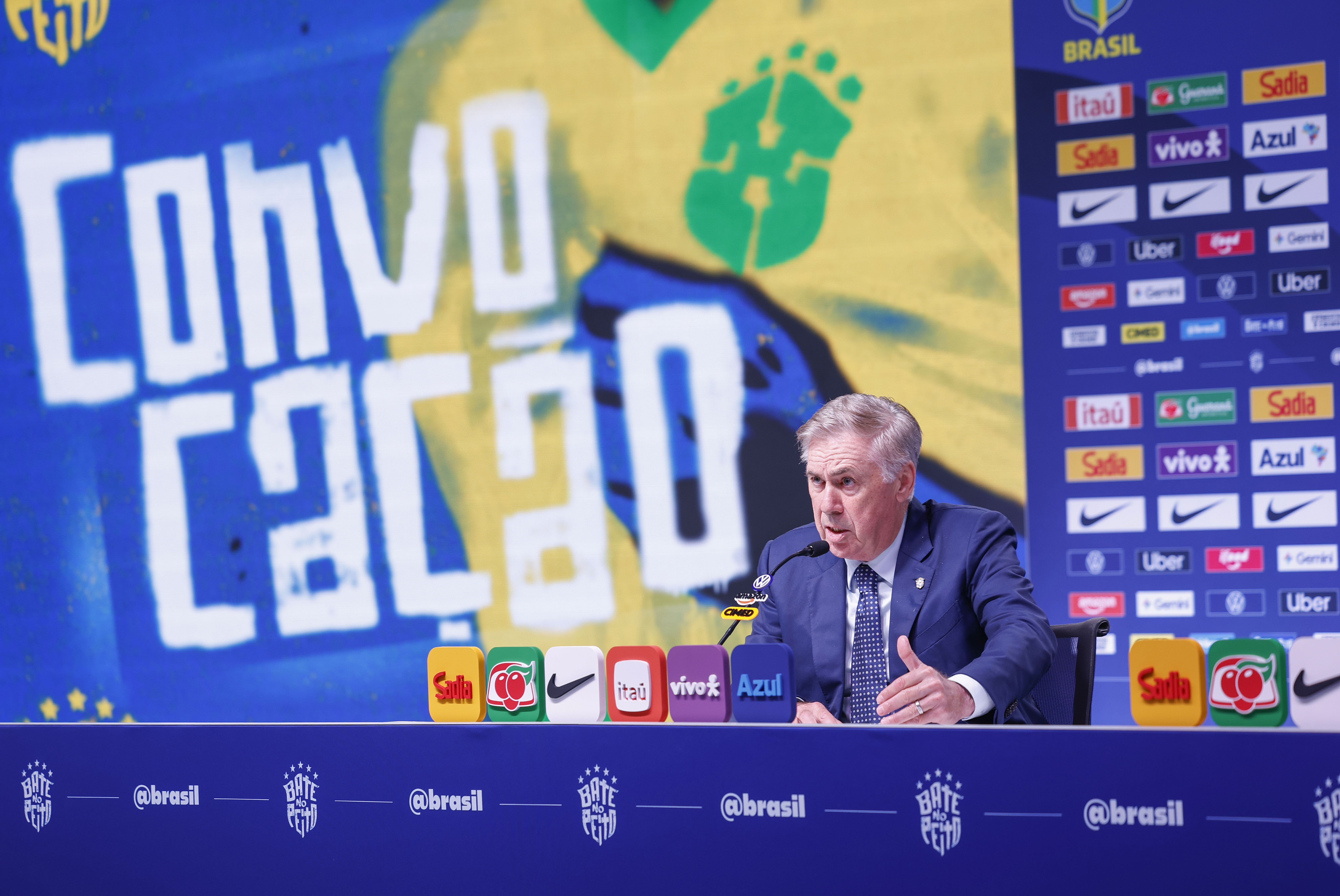 Lista de Ancelotti é mais jovem que convocação olímpica de Tóquio e tem média cinco anos abaixo da Copa - Foto