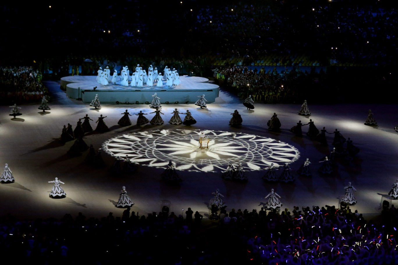 Olimpíadas Rio 2016 - Cerimônia de encerramento da Rio 2016. Local: Maracanã. — Foto: Foto Marcelo Theobald / Extra / Agência O Globo.