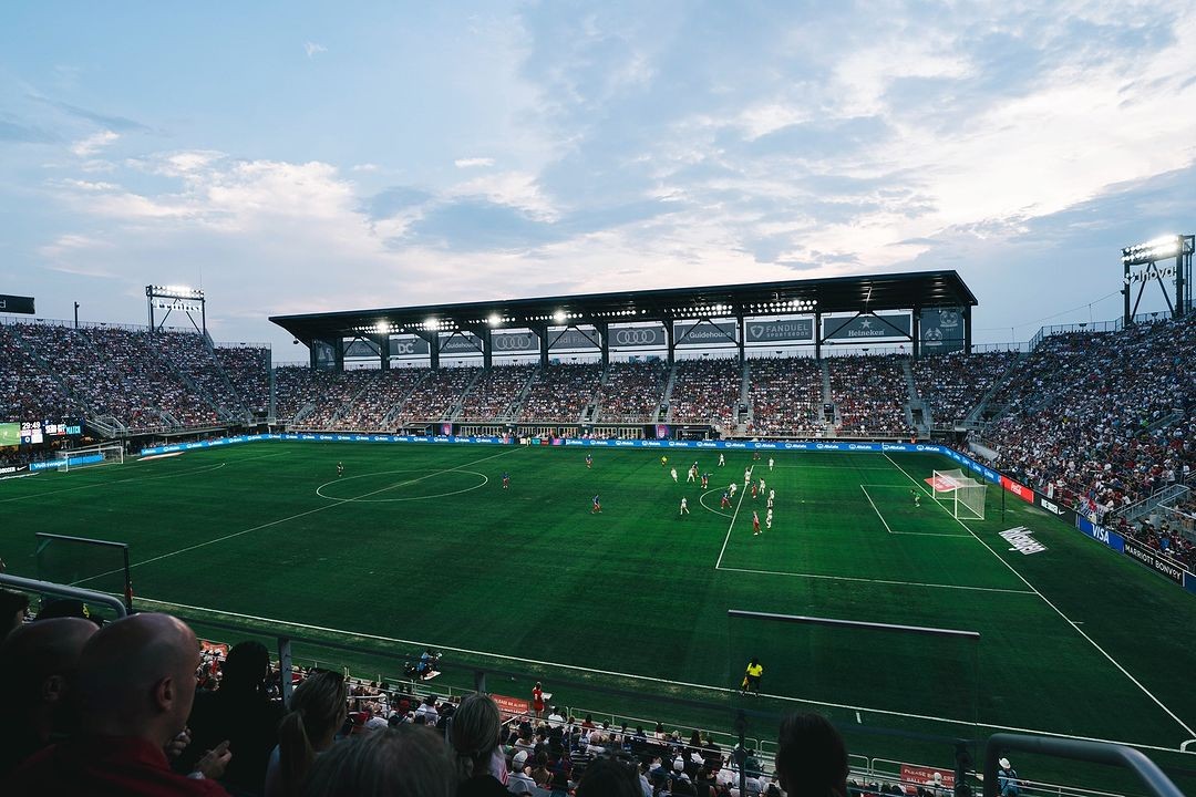 Audi Field, em Washington, D.C. — Foto: Reprodução