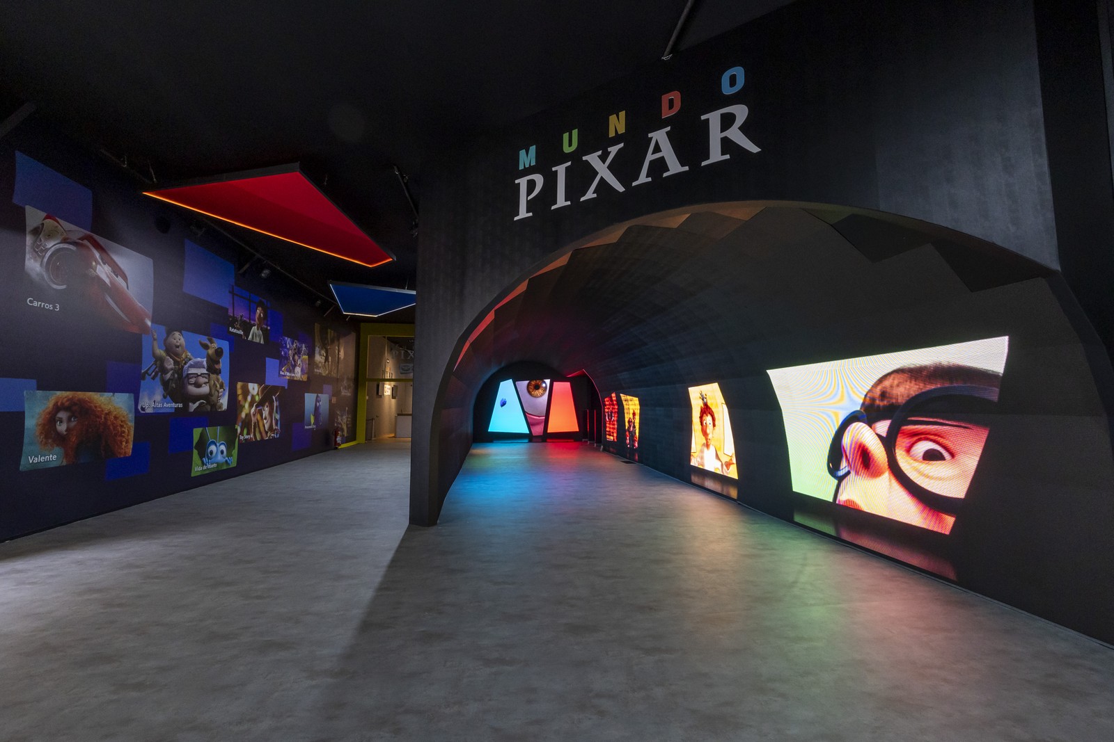 Exposição "Mundo Pixar" entra em cartaz no BarraShoppingFoto: Divulgação B12