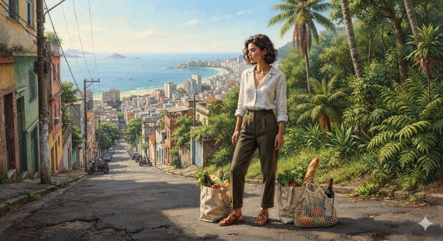Tinha uma bolsa no meio do caminho - Foto