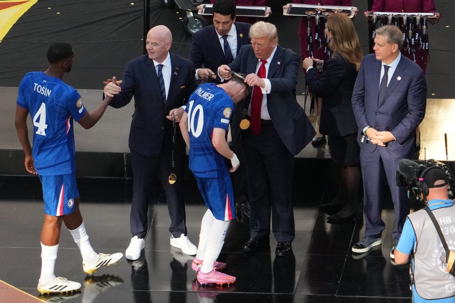 Trump é vaiado pelo público na final do Mundial de Clubes, nos EUA