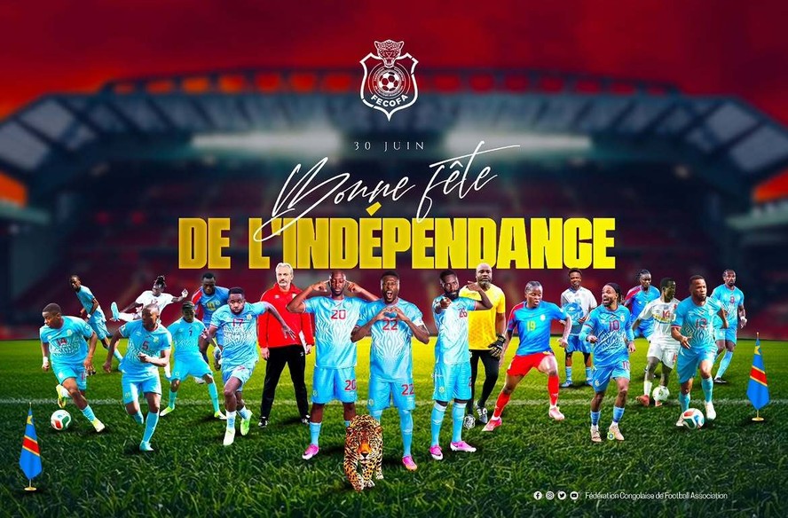 Na véspera de seu primeiro mata-mata em Copas, jogadores da RD Congo ...