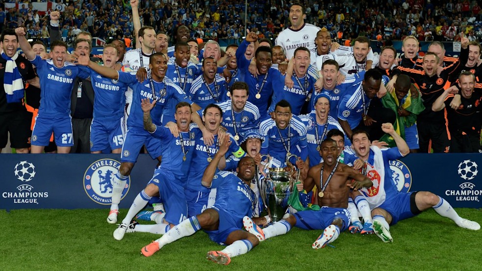 Chelsea campeão europeu em 2012 — Foto: Arquivo/Chelsea