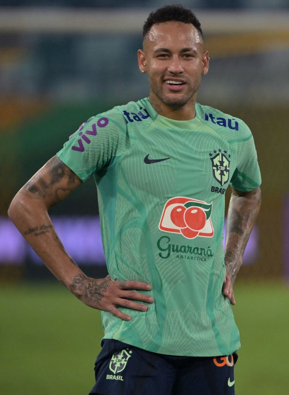 Vida amorosa de Neymar Jr. foi agitada em 2023 — Foto: Getty Images