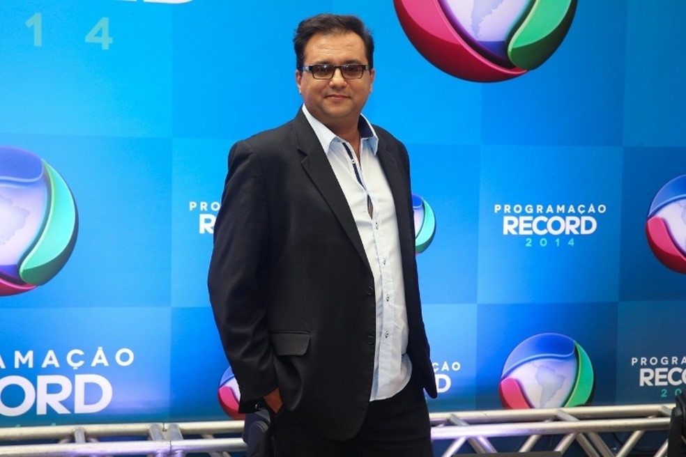 O apresentador Geraldo Luís — Foto: Divulgação/RecordTV