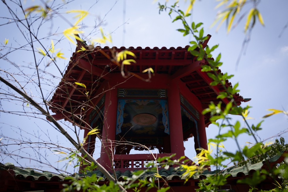 Templo Lohan — Foto: Maria Isabel Oliveira