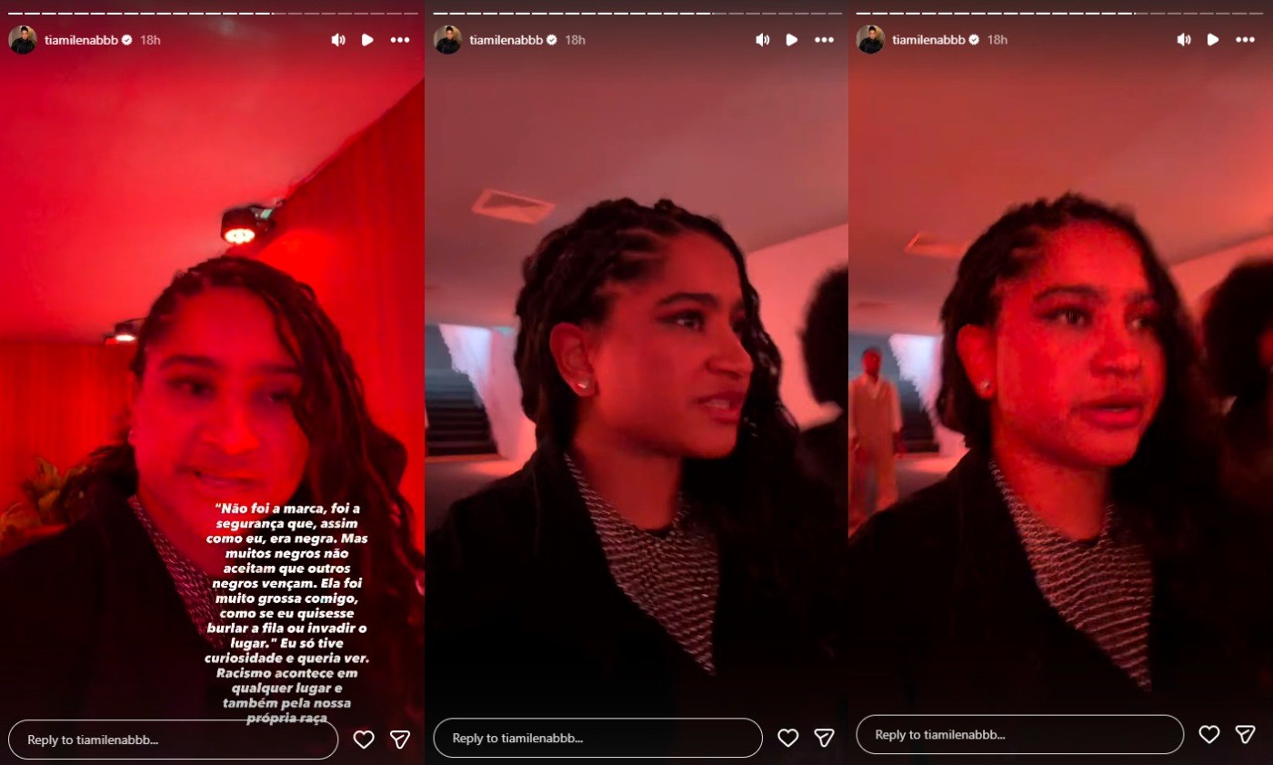 Tia Milena denuncia grosseria de segurança em estande no Rock in Rio: 'Racismo acontece em qualquer lugar' - Foto