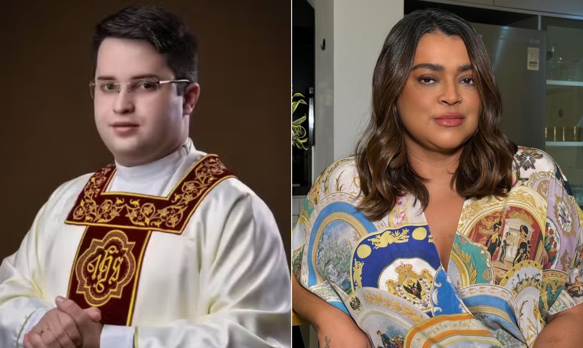 Quem é o padre processado pela família de Preta Gil em acusação por intolerância e racismo religioso