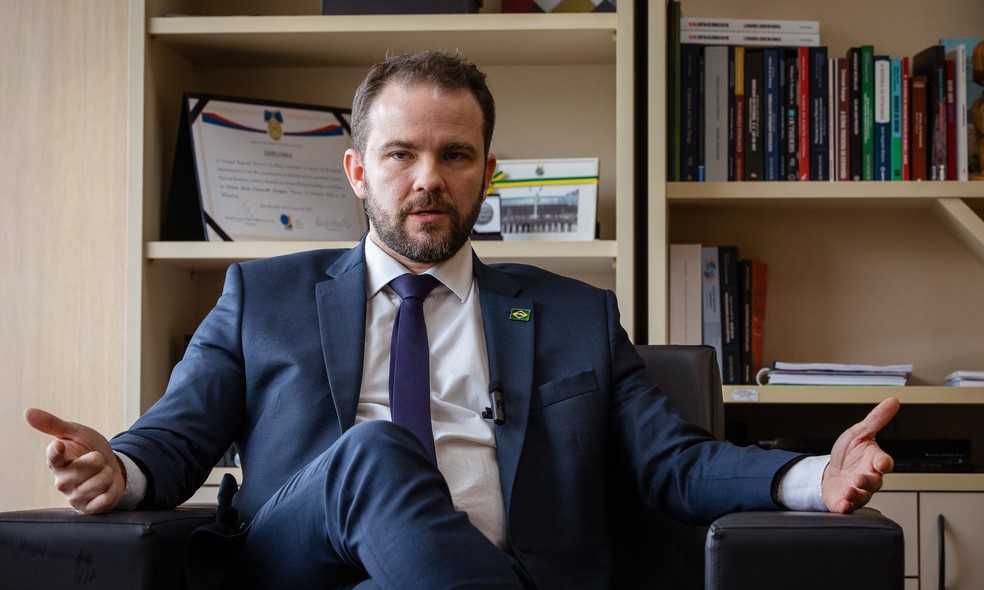 O ministro da Fazenda, Dario Durigan — Foto: Washington Costa/MF