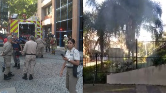 
Princípio de incêndio atinge prédio da Prefeitura do Rio