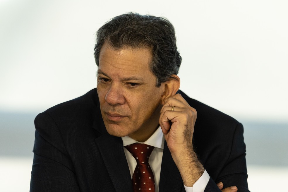 O ministro da Fazenda, Fernando Haddad — Foto: Brenno Carvalho / Agência O Globo