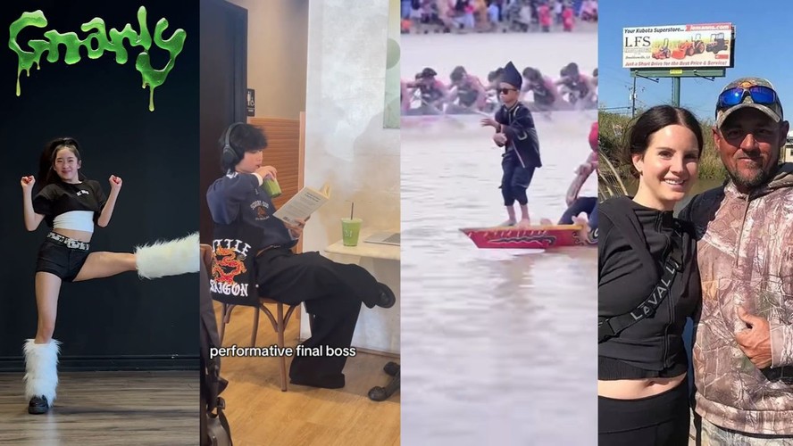 Montagem com alguns dos assuntos mais comentados neste ano