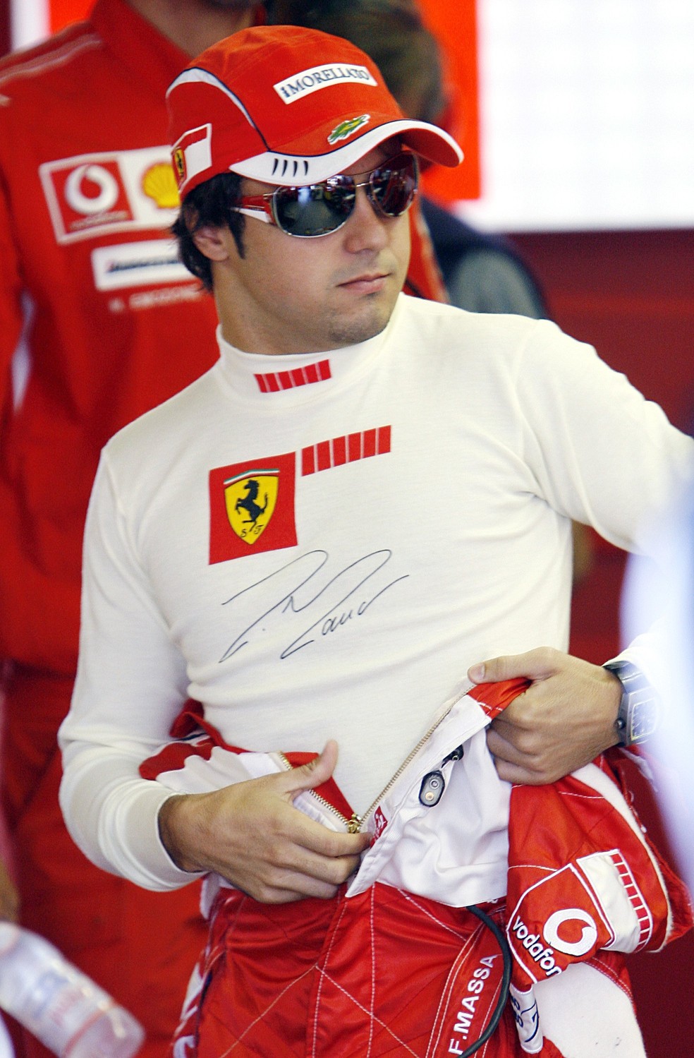 Felipe Massa correu pela Ferrari de 2006 a 2013 — Foto: AFP PHOTO/David BOILY
