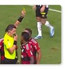 Bruno Henrique toma cartão amarelo nos acréscimos - Reprodução