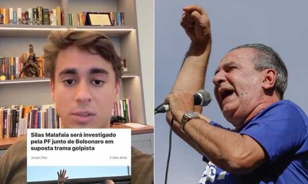 Nikolas grava vídeo em apoio a Malafaia após pastor ser incluído no  inquérito que investiga Eduardo Bolsonaro