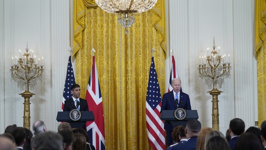 IA é foco da nova aliança econômica de EUA e Reino Unido, anunciada por Biden e Sunak