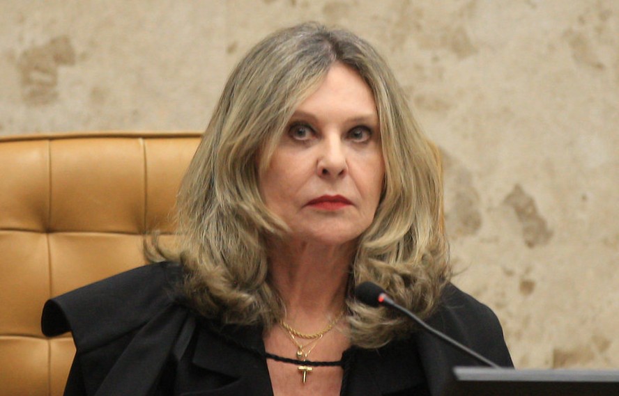 A vice-procuradora-geral da República, Lindôra Araújo, durante sessão do STF