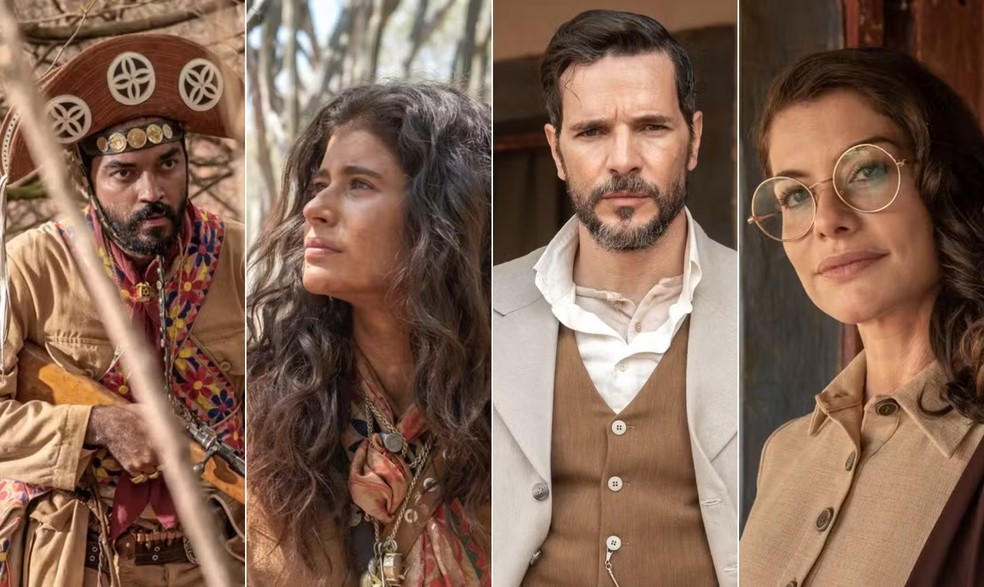 Thomás Aquino, Isadora Cruz, Daniel Oliveira e Alinne Moraes: conheça o elenco de'Guerreiros do sol', nova novela do Globoplay — Foto: Divulgação TV Globo/Estevam Avellar