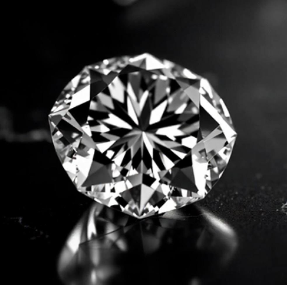 Diamante incolor feito a partir de cinzas — Foto: The Diamond/Divulgação