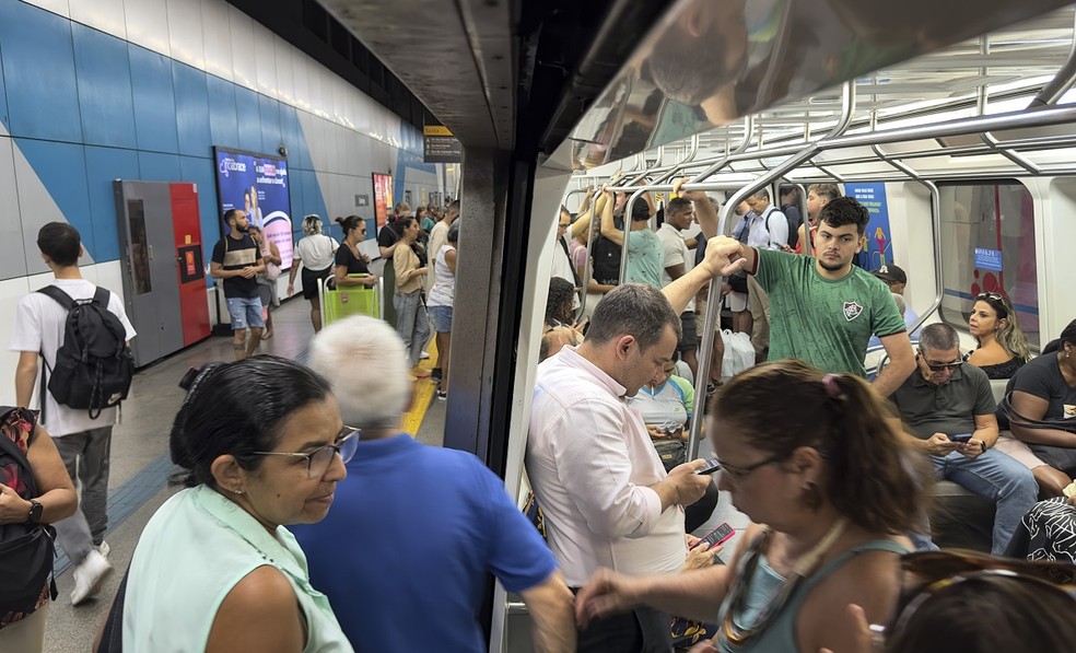 Metrô: Próximo trecho no radar do Governo do Estado é a ligação entre Estácio e a Praça Quinze — Foto: Márcia Foletto / Agência O Globo