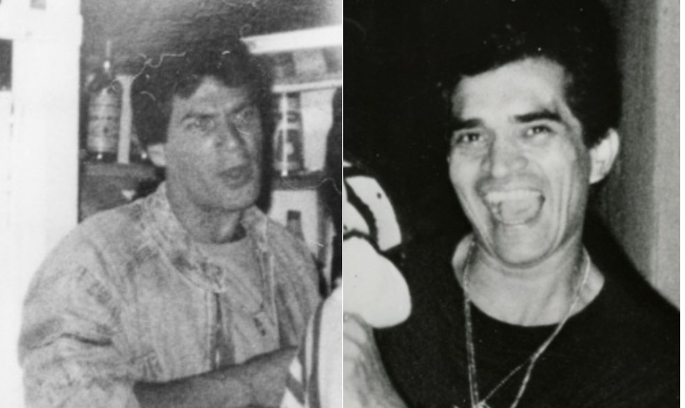 Os bandidos Cabeludo e Zaca: guerra no Morro Dona Marta — Foto: Reprodução
