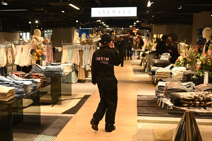 Shein abre sua primeira loja física em Paris