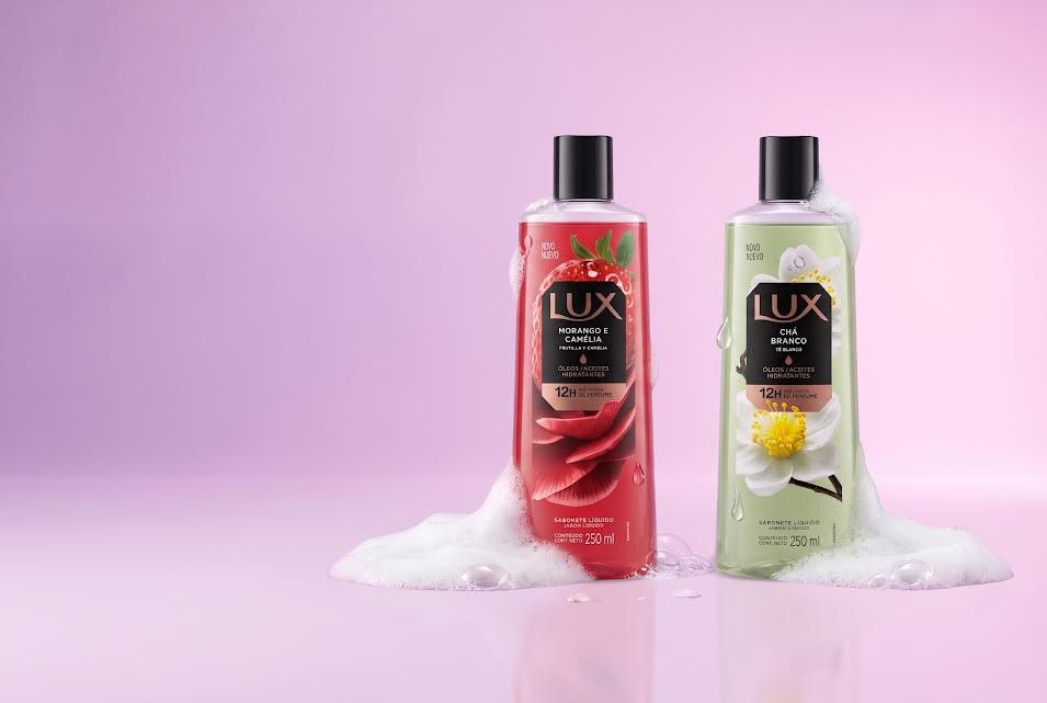 LUX renova linha de sabonetes líquidos com novas fragrâncias