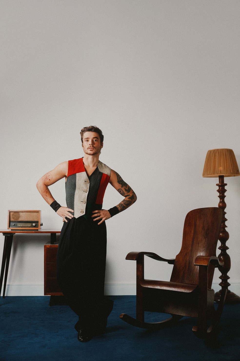 João Lucas, no Teatro Cesgranrio — Foto: Divulgação/Mateus Aguiar