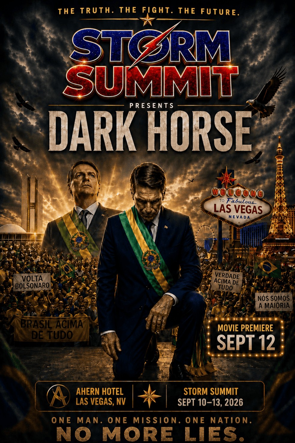 Após exibir 'Dark horse' nos EUA, Eduardo Bolsonaro ignora patrocínio ...