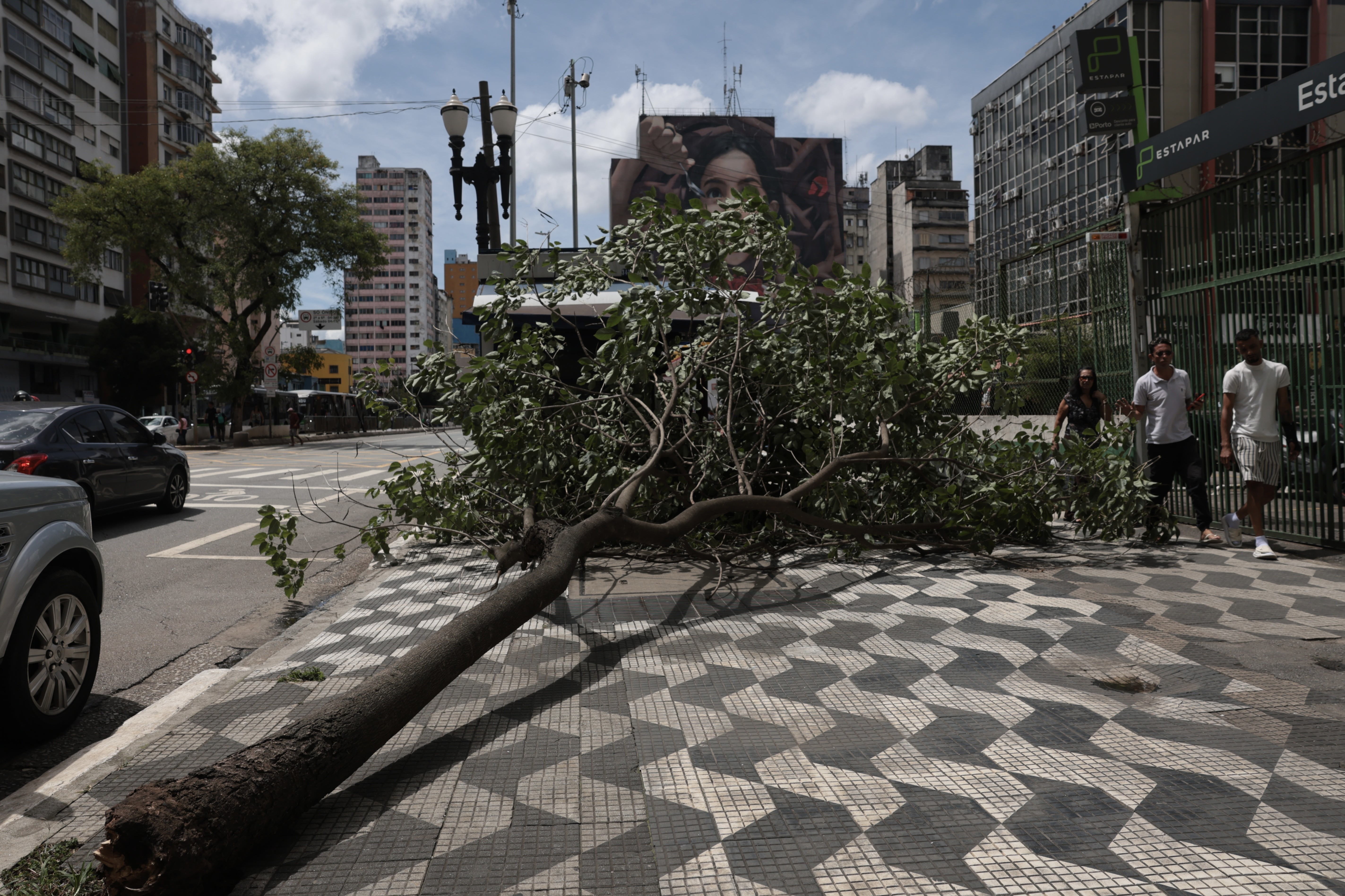 Milhões sem luz, árvores caídas, voos cancelados e até hospital afetado: ventania provoca dia de caos em São Paulo