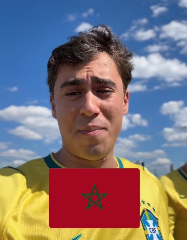 Nikolas vai a jogo do Brasil na Copa e associa adversário Marrocos ao PT: 'Time de vermelho, com uma estrela no meio'