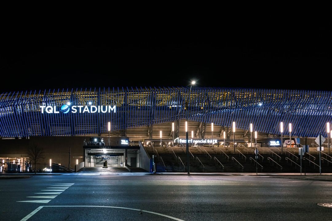 TQL Stadium, em Cincinnati, Ohio — Foto: Reprodução