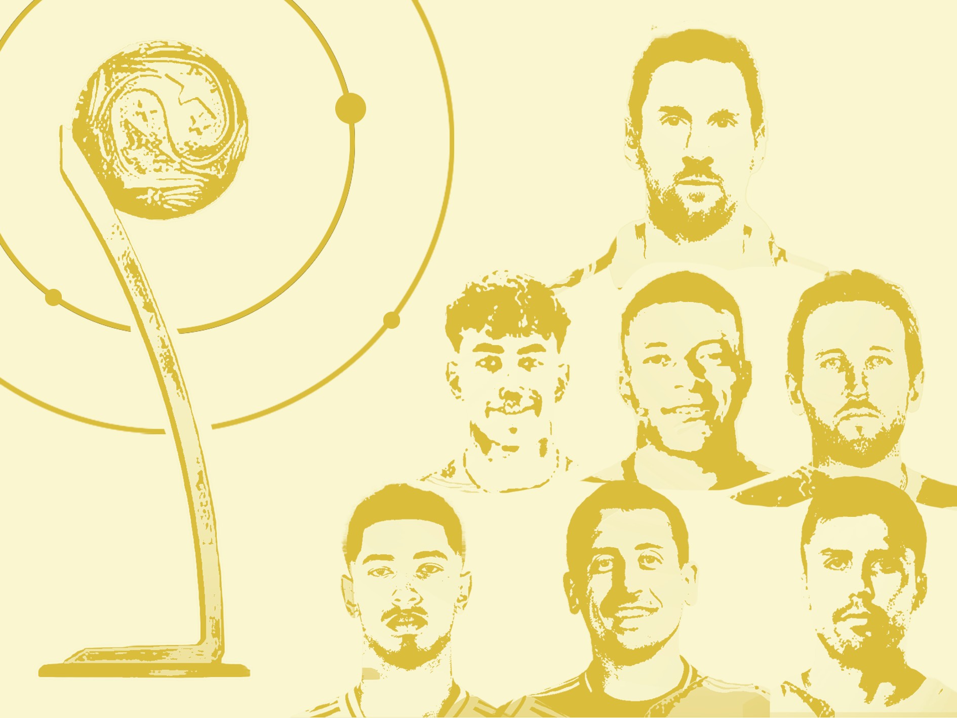 Messi favorito a Craque da Copa; Mbappé e Bellingham na cola